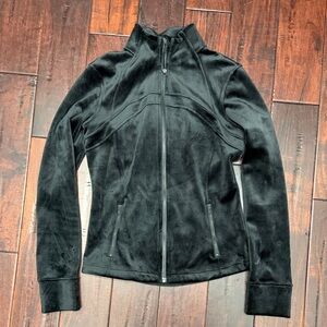 lululemon athletica Black velvet Define jacket